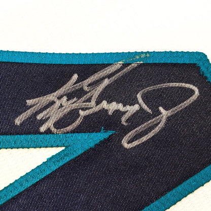 Ken Griffey Jr. Autographed Seattle Mariners White Majestic Cool Base Jersey with Retirement Patch - Beckett Authenticated
