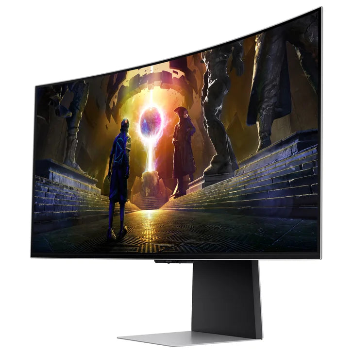 Samsung 34" Odyssey G8 UWQHD QD-OLED 175Hz FreeSync Premium Pro Curved Gaming Monitor