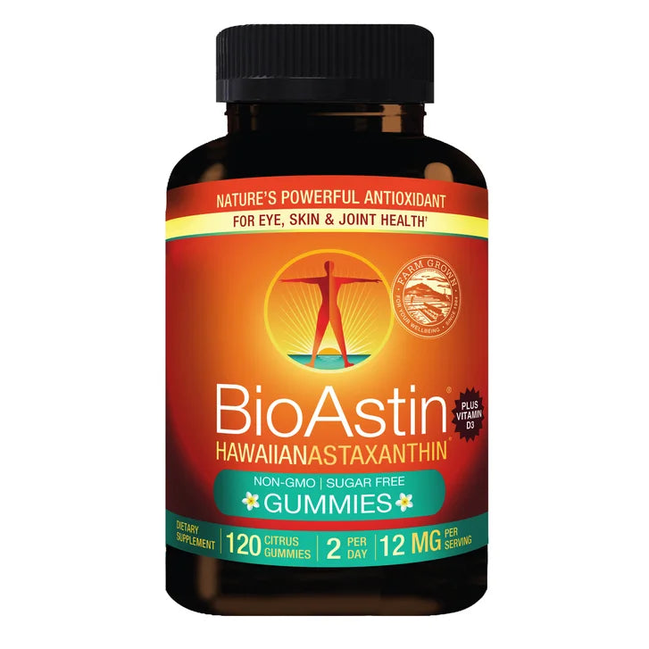 BioAstin Astaxanthin Gummy 12 mg, 120 Gummies