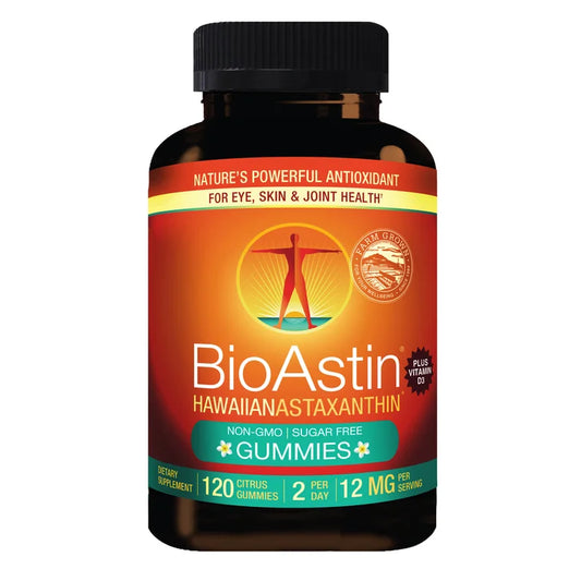 BioAstin Astaxanthin Gummy 12 mg, 120 Gummies