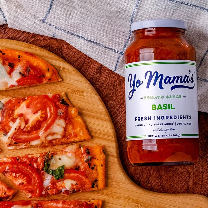 Yo Mama's Low-Sodium Variety Pasta Sauce, 3-pack