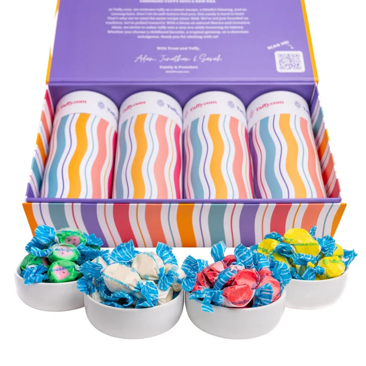 G.O.A.T. FOODS Taffy.com Assortment, 4-Pack, 48 oz. Total