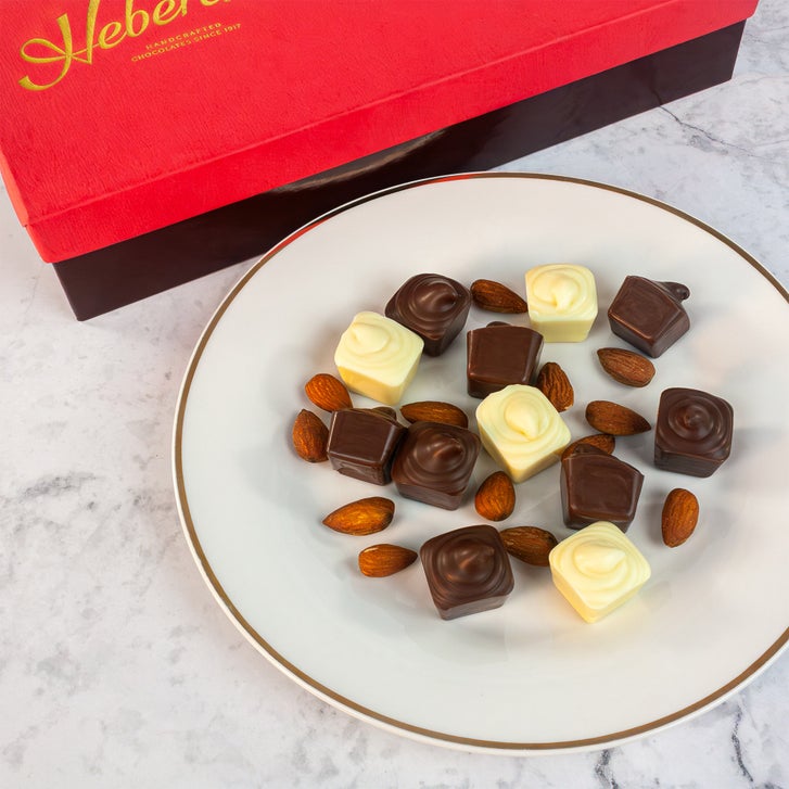 Hebert Candies Premium Chocolate Assortment, 2 lb, 100 Total Pieces