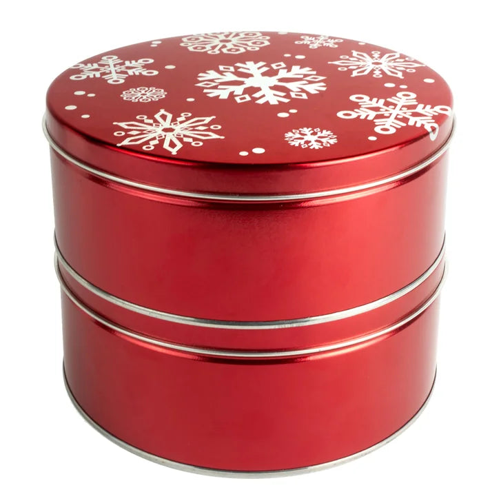 A.L. Schutzman Gourmet Caramel Corn Tins, 2 Pack, 40 oz. Total