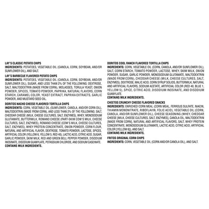 Frito Lay Classic Mix, Variety Pack, 30-count