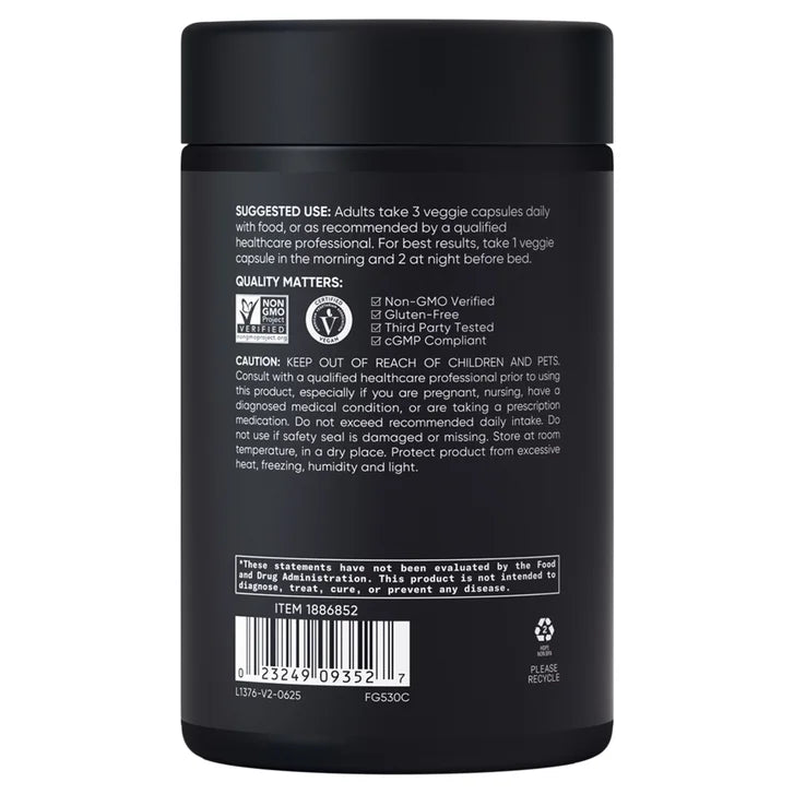 Sports Research Magtein Magnesium L-Threonate, 2000 mg, 135 Veggie Capsules