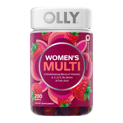OLLY Women's Multivitamin Gummy, 200 Gummies