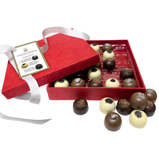 Knipschildt Caramel Chocolate Trio, 8.8 oz, 25 pieces