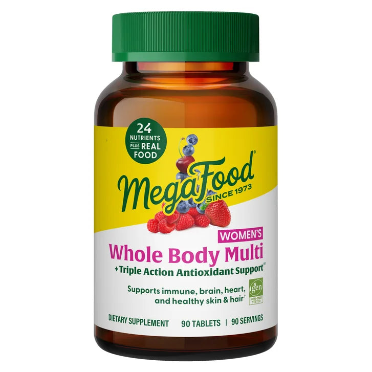 MegaFood Women's Whole Body Multivitamin, 90 Tablets