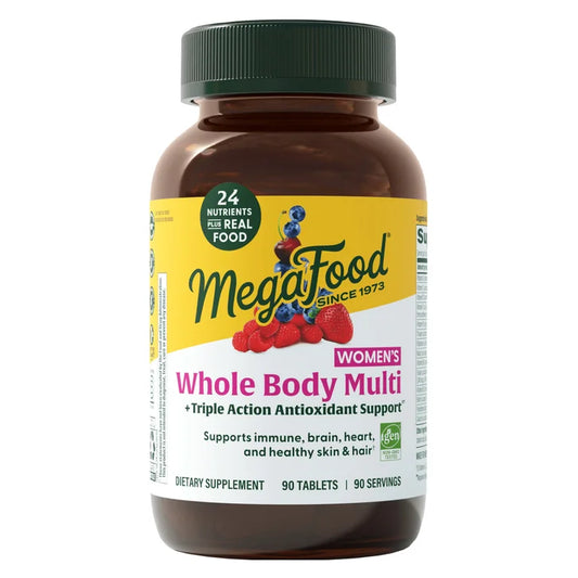 MegaFood Women's Whole Body Multivitamin, 90 Tablets