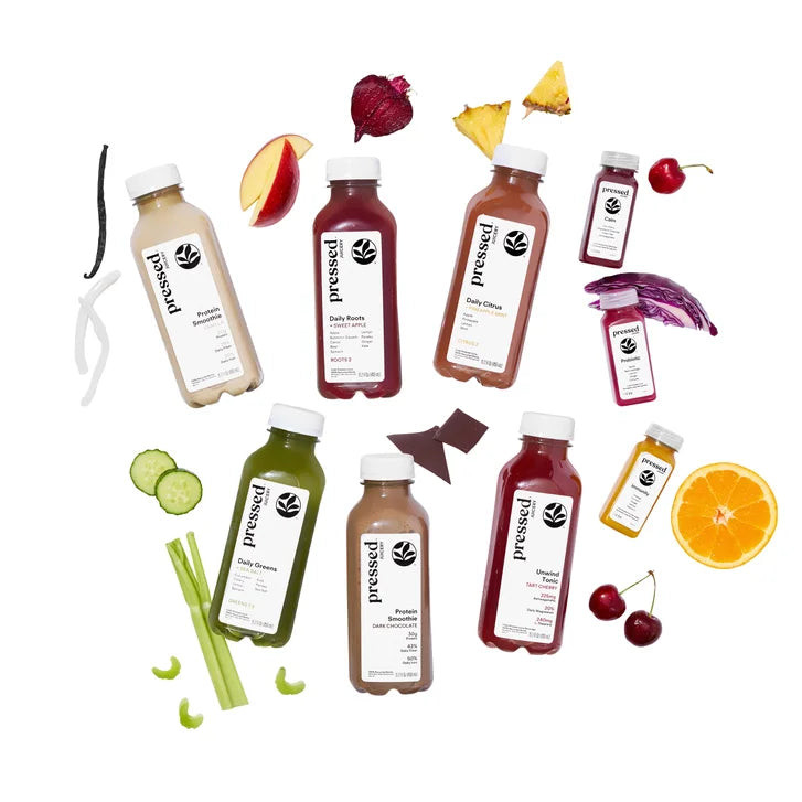 Pressed Juicery 3-day Juice + Protein Cleanse - 27 bottles, 18 Juices & 9 Shots