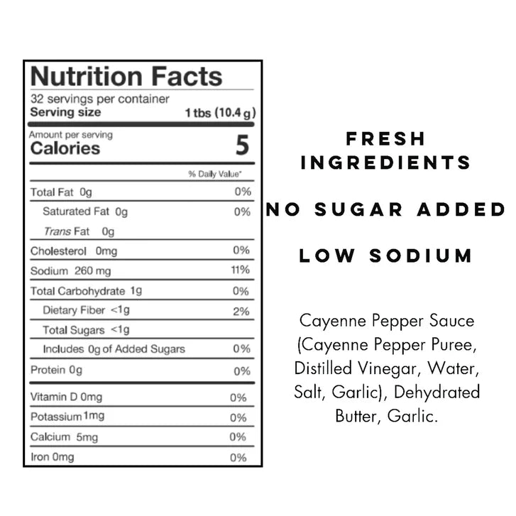 Yo Mama's Low Sodium Mild Buffalo Sauce, 3-pack