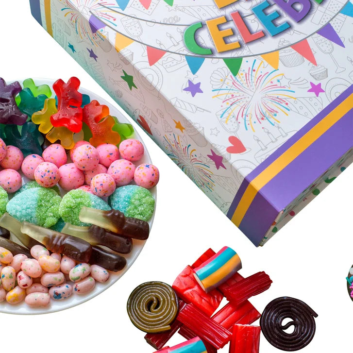 Sugar Plum Let's Celebrate Treat Gift Box, 27 oz