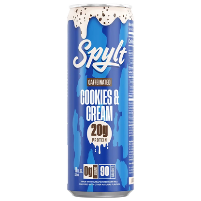 Spylt Caffeinated Protein Milk, Cookies & Cream, 11 fl oz, 15-count
