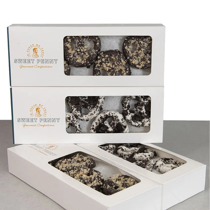 Sweet Penny Toffee and Cookies N' Creme Pretzel Assortment, 64 oz, 60-count