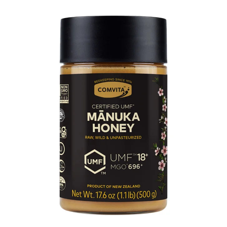 Comvita Certified UMF 18+ (MGO 696+) Raw Manuka Honey (17.6 oz)