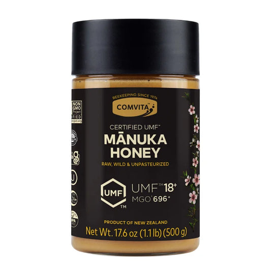 Comvita Certified UMF 18+ (MGO 696+) Raw Manuka Honey (17.6 oz)