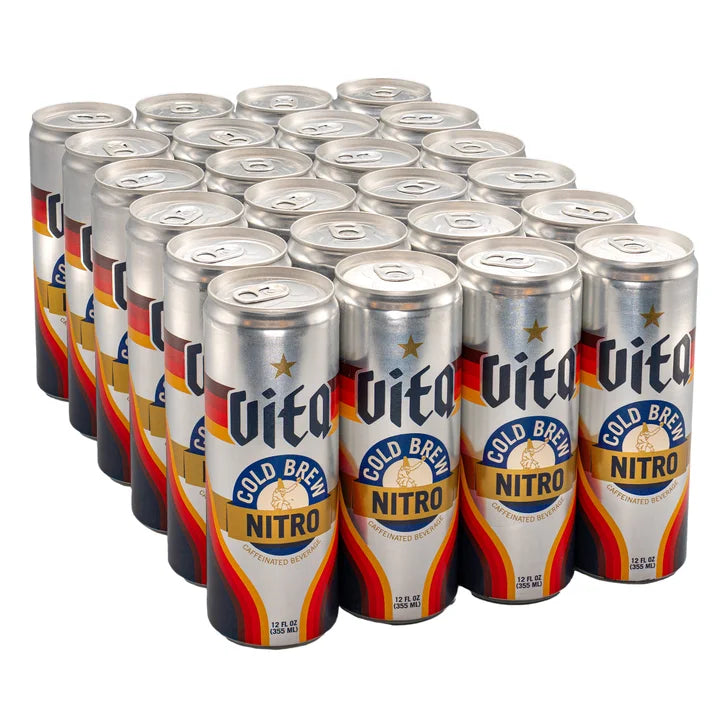 Caffe Vita Nitro Cold Brew, 12 fl oz, 24-count