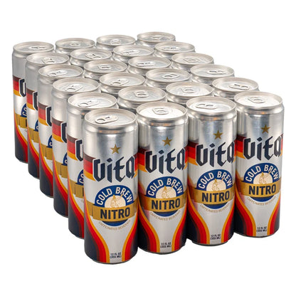 Caffe Vita Nitro Cold Brew, 12 fl oz, 24-count