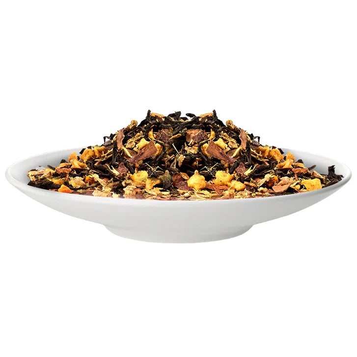 Brook 37 Amore Giftbox Loose Leaf Tea Collection with Silver Plated Infuser, 4 Tin Pack, 4oz total