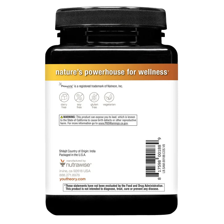 youtheory Shilajit, Men's Formula