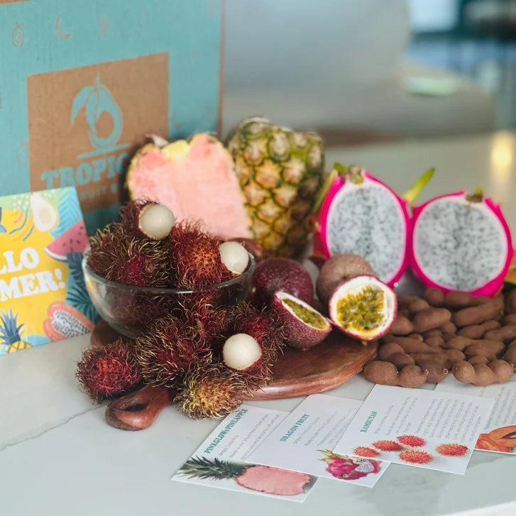 Tropical Fruit Box Summer Luxe Fruit Gift Box