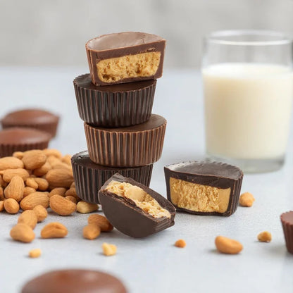 A'cappella Assorted Chocolate Peanut Butter Cups, 24-count
