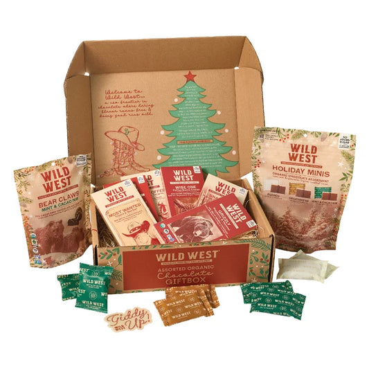 Wild West Assorted Holiday Chocolate Box, 22.4 oz. total