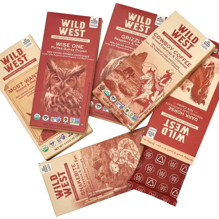 Wild West Assorted Holiday Chocolate Box, 22.4 oz. total