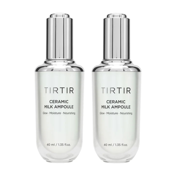 TirTir Ceramic Milk Ampoule 1.35 fl oz, 2-pack