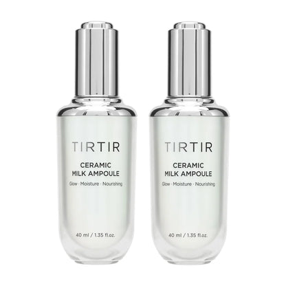 TirTir Ceramic Milk Ampoule 1.35 fl oz, 2-pack