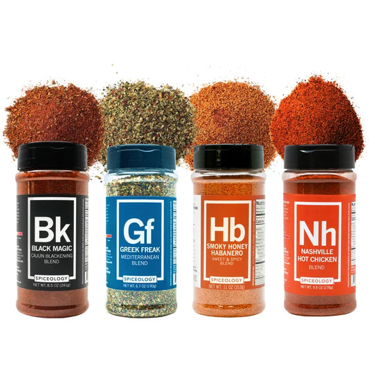 Spiceology Signature Seasonings 4-pack