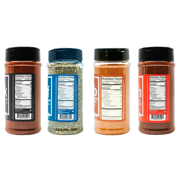 Spiceology Signature Seasonings 4-pack
