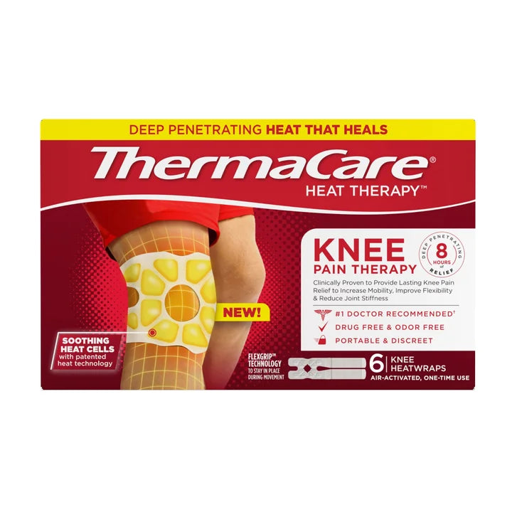 Thermacare Knee Pain Therapy, 6 Count