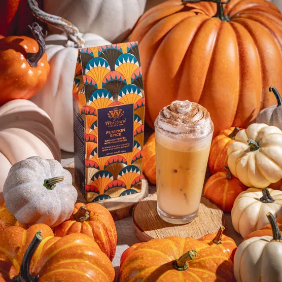 Whittard Spiced Harvest Coffee, Hot Chocolate, and Tea Collection