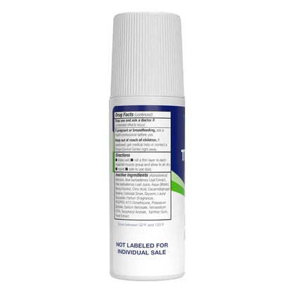 Theraworx Muscle Cramps Roll-On, with Magnesium Sulfate 3oz, 2-pack