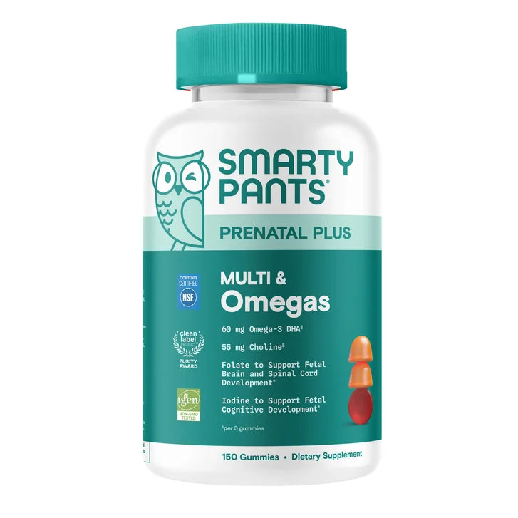 Smarty Pants Prenatal Plus, 150 Gummies