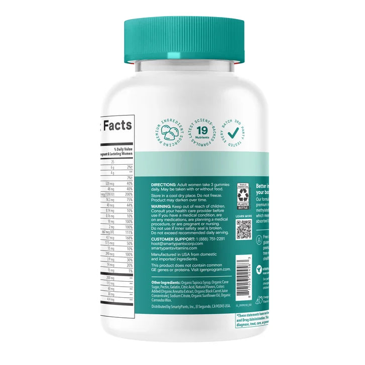 Smarty Pants Prenatal Plus, 150 Gummies