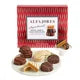 Alfajores White, Dark, and Milk Chocolate Assortment, 9-count, 5.28 oz