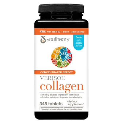 youtheory Concentrated Effect Verisol Collagen, 345 Count