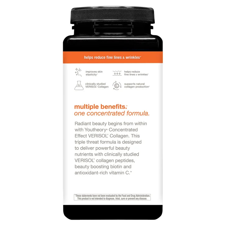 youtheory Concentrated Effect Verisol Collagen, 345 Count