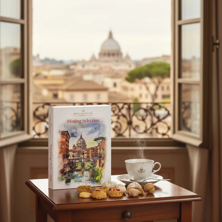 Borgo de’ Medici Advent Calendar - Roma, Venezia & Capri 3 Pack Bundle, 36 Total Cookies