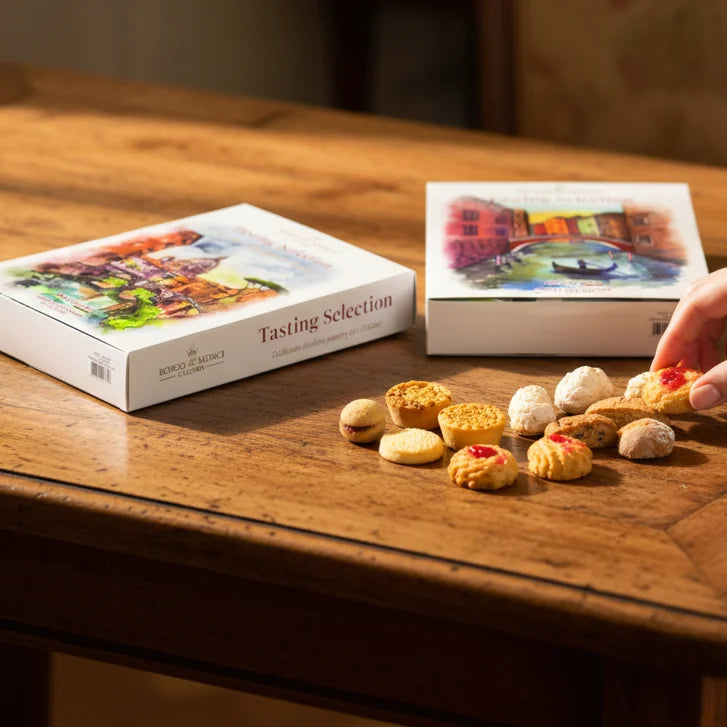 Borgo de’ Medici Advent Calendar - Roma, Venezia & Capri 3 Pack Bundle, 36 Total Cookies