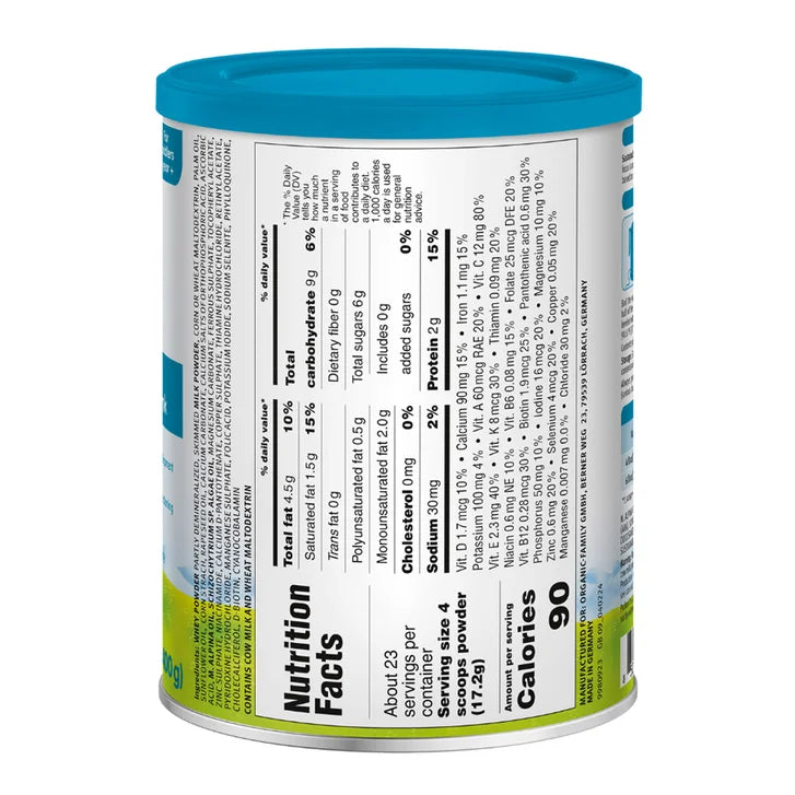 Holle Cow Milk, Toddler Drink, 6 - 14.1 oz. Tins