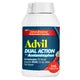 Advil Dual Action with Acetaminophen Caplets, 250 mg, 240 Caplets