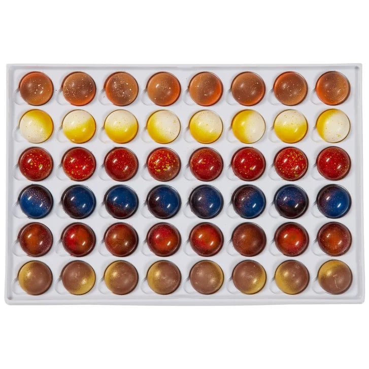 Mae Fine Foods Bonbon & Macron Classic Tasting Collection,Tray Bundle, 72 Pieces Total