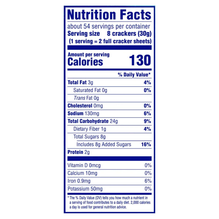 HONEY MAID Graham Crackers, 14.4 oz, 4-count