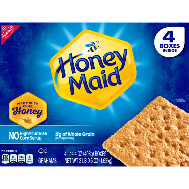 HONEY MAID Graham Crackers, 14.4 oz, 4-count