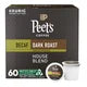Peet's Coffee Decaf House Blend K-Cup Coffee Pods, 60-count