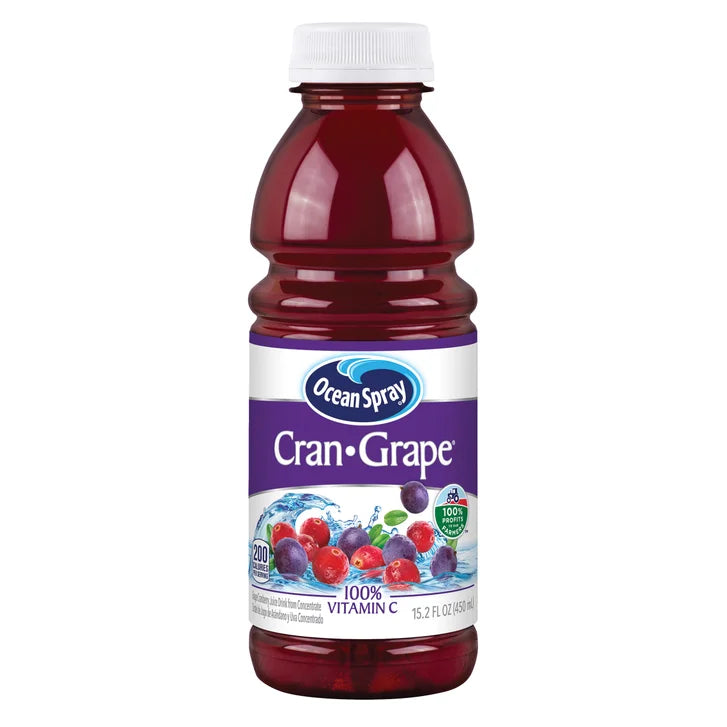 Ocean Spray, Cranberry Juice Blends Variety Pack, 15.2 fl oz, 15-Count
